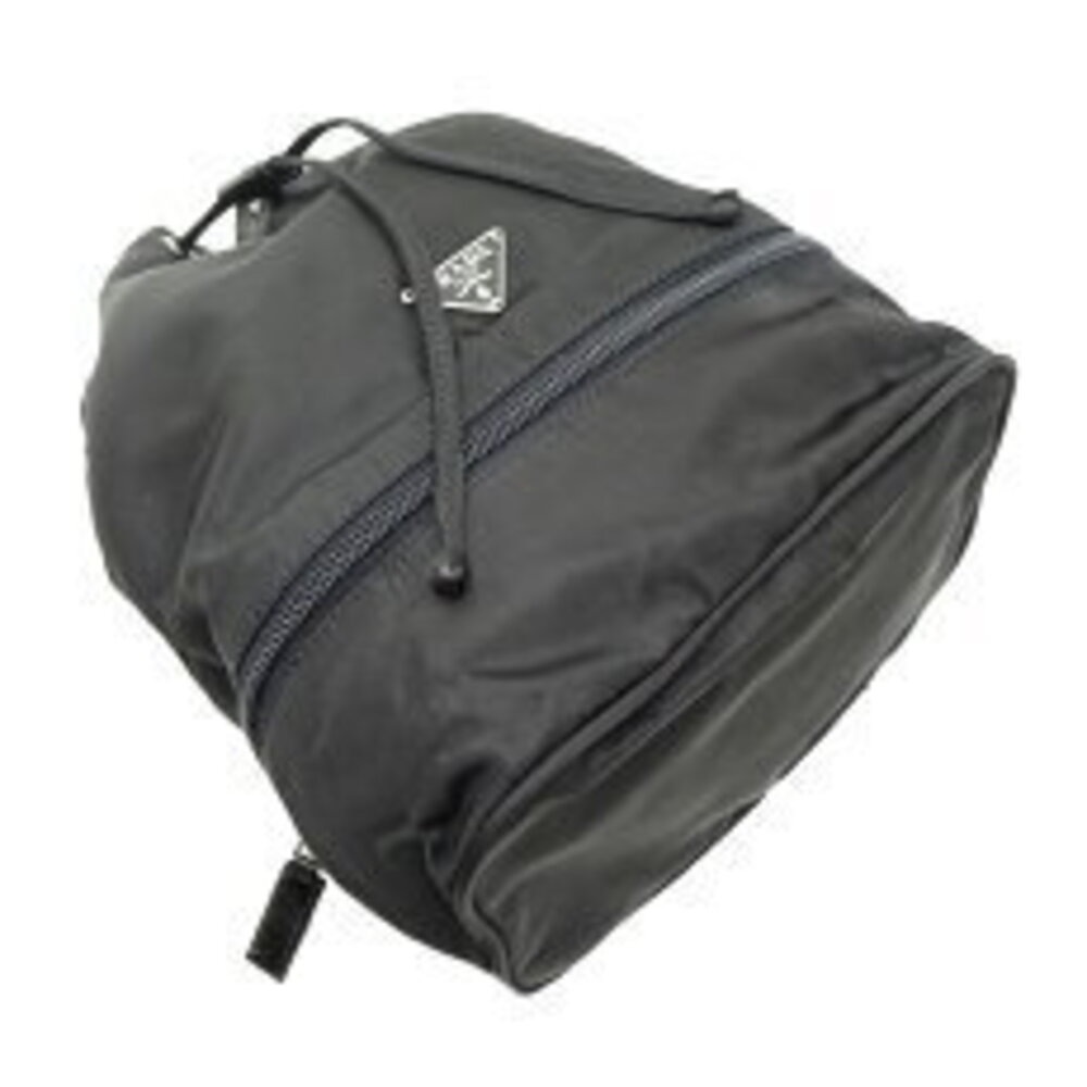 Prada Drawstring Bag Backpack Daypack Nero Black - image 3